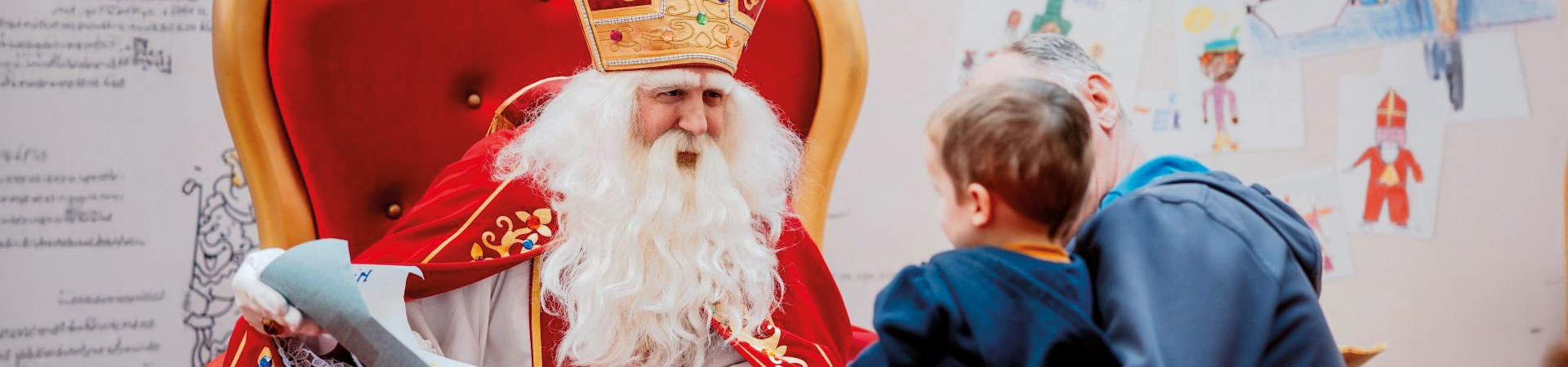 Een magische ontmoeting met Sinterklaas in Shopping 1